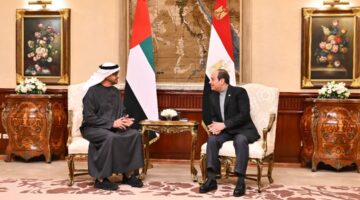 السيسي خلال استقباله بن زايد: مصر والإمارات يربطهما تاريخ طويل من علاقات الأخوة