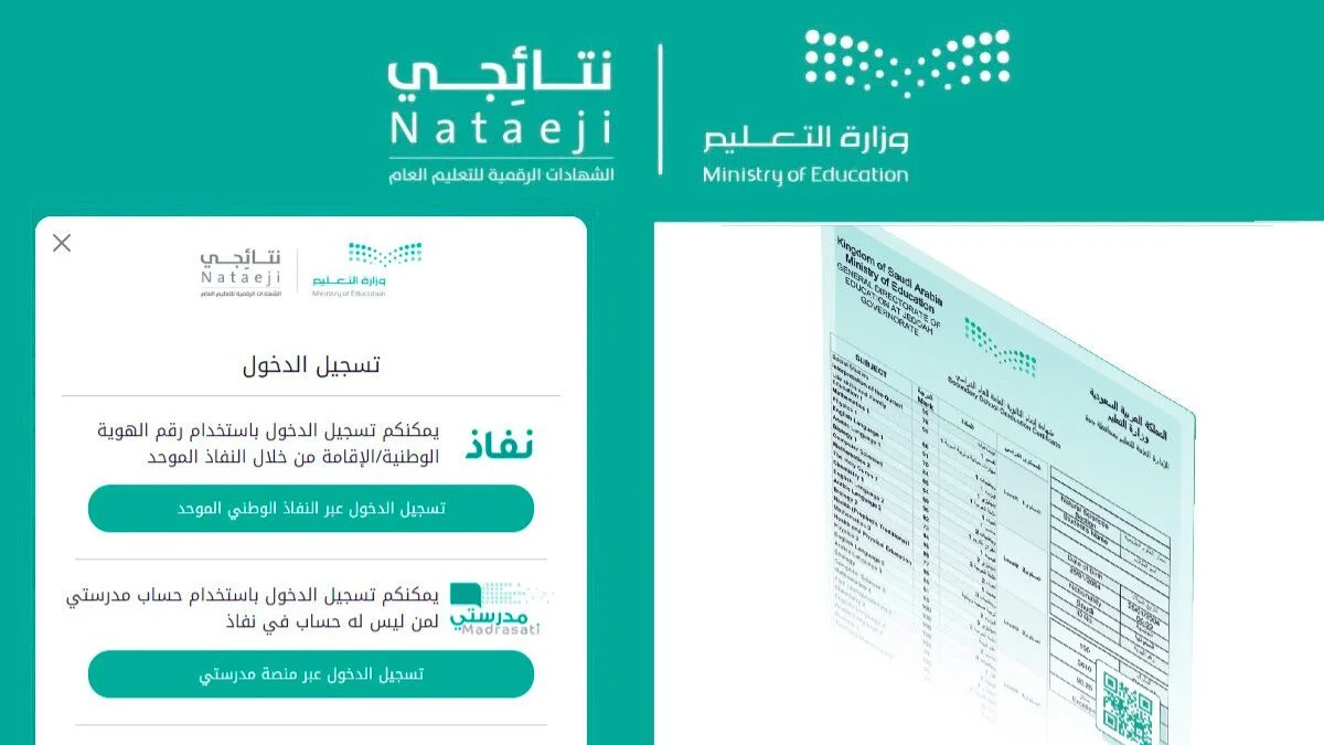 طريقة الاستعلام عن نتيجة الفصل الدراسي الثاني على منصة نتائجي 1446 5 طريقة الاستعلام عن نتيجة الفصل الدراسي الثاني على منصة نتائجي 1446