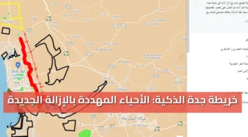 [خريطة جدة الذكية للهدد] تكشف الأحياء المهددة بالإزالة الجديدة في جدة 1446 – هل سيتم إزالة حيّك؟