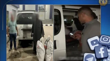 «الداخلية توضح تفاصيل» فيديو يظهر شخصين يدفنان هواتف تحت كوبري في الشرقية