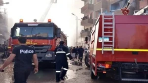 («نشوب حريق صغير») في أحد فروع بنك معروف بأكتوبر.. والدفاع المدني يتدخل لإخماده