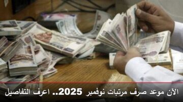 [رسميًا] موعد صرف مرتبات نوفمبر 2025 وجدول الحد الأدنى للأجور الجديد