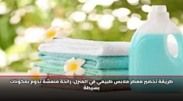 طريقة تحضير معطر ملابس طبيعي في المنزل “رائحة منعشة تدوم بمكونات بسيطة”