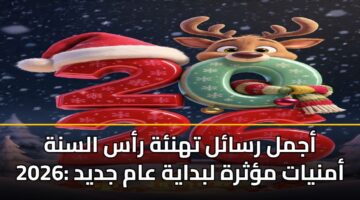 أجمل رسائل تهنئة رأس السنة 2026: أمنيات مؤثرة لبداية عام جديد