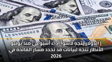 الدولار يتجه لأسوأ أداء أسبوعي منذ يونيو | الأنظار تتجه لبيانات قد تحدد مسار الفائدة في 2026