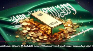 أسعار الذهب في السعودية «تهبط» اليوم الأحد 14 ديسمبر 2025: تحديث كامل لعيار 21 والسبائك وفرصة للمشترين