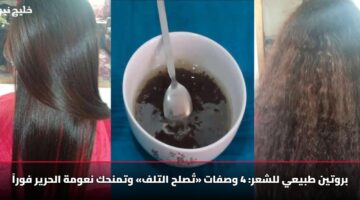بروتين طبيعي للشعر: 4 وصفات «تُصلح التلف» وتمنحك نعومة الحرير فوراً