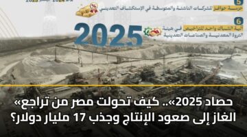 «حصاد 2025».. كيف تحولت مصر من تراجع الغاز إلى صعود الإنتاج وجذب 17 مليار دولار؟
