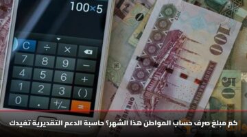 «كم ينزل لي؟» حاسبة حساب المواطن التقديرية تكشف مبلغ دعمك قبل إيداعه الدفعة الأخيرة في 2025