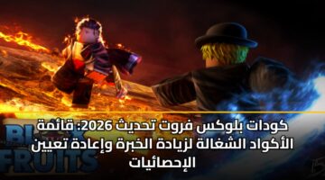كودات بلوكس فروت تحديث 2026: قائمة الأكواد الشغالة لزيادة الخبرة وإعادة تعيين الإحصائيات