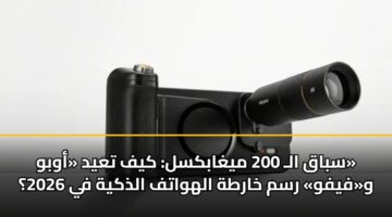 سباق الـ 200 ميغابكسل: كيف تعيد «أوبو» و«فيفو» رسم خارطة الهواتف الذكية في 2026؟