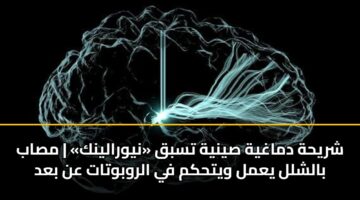 شريحة دماغية صينية تسبق «نيورالينك» | مصاب بالشلل يعمل ويتحكم في الروبوتات عن بعد