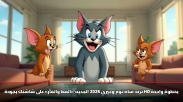 تردد قناة توم وجيري 2025 الجديد: «القط والفأر» على شاشتك بجودة HD بخطوة واحدة