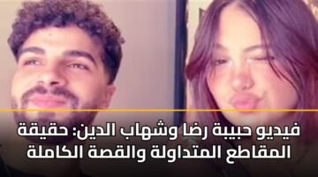 فيديو حبيبة رضا وشهاب الدين: حقيقة المقاطع المتداولة والقصة الكاملة