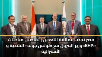 مصر تجذب عمالقة التعدين | تفاصيل مباحثات وزير البترول مع «لوتس جولد» الكندية و«BHP» الأسترالية