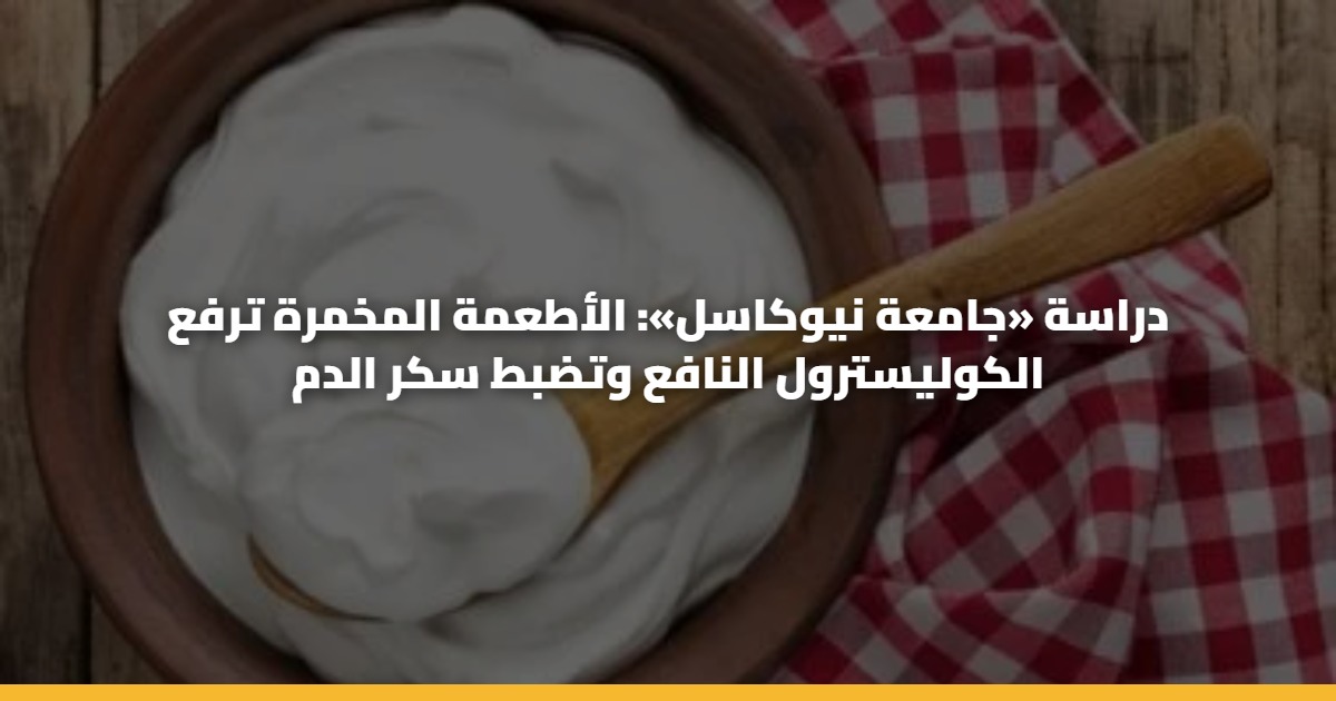 دراسة «جامعة نيوكاسل»: الأطعمة المخمرة ترفع الكوليسترول النافع وتضبط سكر الدم