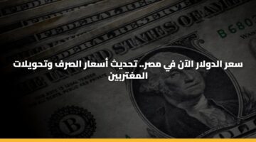 سعر الدولار الآن في مصر.. تحديث أسعار الصرف وتحويلات المغتربين