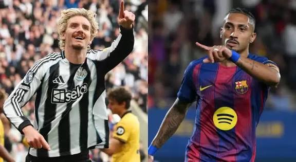 مباراة نارية في دوري الأبطال.. مشاهدة بث مباشر برشلونة ونيوكاسل اليوم في ذهاب دور الـ16 بدوري أبطال أوروبا والقنوات الناقلة وموعد اللقاء