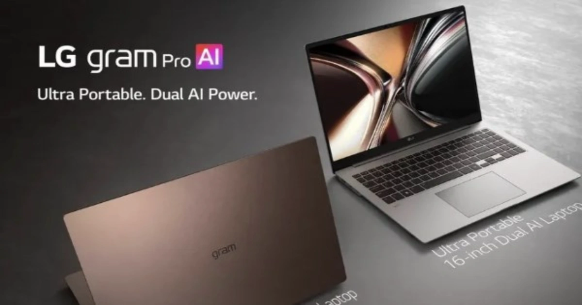 LG Gram Pro 17 يدمج معالجات Panther Lake بوزن «1.38 كيلوجرام»