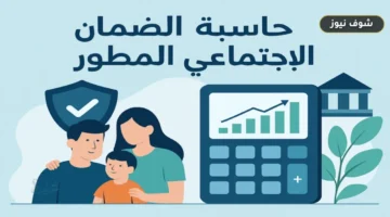 حاسبة الضمان الاجتماعي المطور 1448: خطوات احتساب الراتب بدقة وجدول الحد المانع الجديد 2026 من راتبك