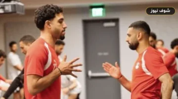 استعدادات منتخب مصر لمواجهة بلجيكا في كأس العالم 2026