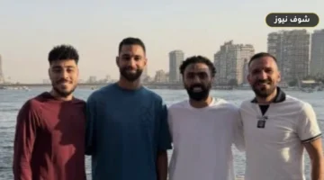 حسين الشحات يجمع نجوم الأهلي في لقاء ودي على ضفاف النيل