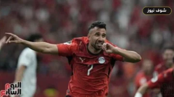 محمود تريزيجيه يحسم تفوق منتخب مصر أمام نيوزيلندا بهدف ثالث في المونديال