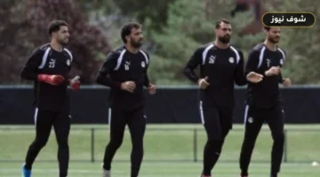 منتخب مصر يحتفل بعيد ميلاد المهدي سليمان قبل مواجهة بلجيكا المونديالية