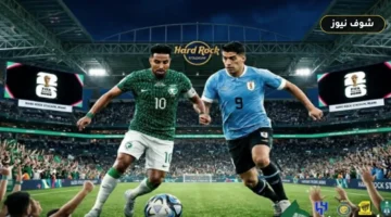 موعد مباراة السعودية والأوروغواي في كأس العالم 2026 وتفاصيل التوقيت الرسمي