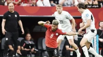 تأخر منتخب مصر أمام نيوزيلندا بهدف «فين سورمان» في مونديال 2026