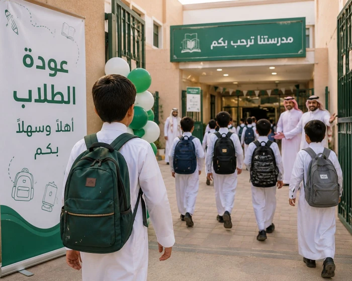 [التقويم الدراسي 1448] مواعد عودة الطلاب والمعلمين لبداية الدراسة والإجازات المطولة