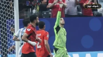 مصطفى شوبير يفرض تفوق مصر أمام الأرجنتين في ثمن نهائي المونديال