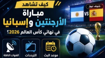 تردد القناة الجزائرية الأرضية الناقلة لنهائي كأس العالم 2026 وطريقة الضبط