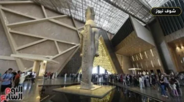 وزير السياحة يعلن حصيلة زوار المتحف المصري الكبير منذ الافتتاح