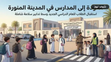 بالأرقام والتفاصيل.. عودة نصف مليون طالب وطالبة لمدارس المدينة المنورة 1448