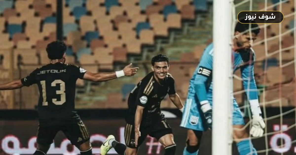 بن شرقي يصل إلى هدفه العاشر مع الأهلي بهز شباك زد في الدوري المصري