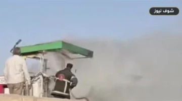 السيطرة على حريق ماكينة صراف آلي أمام جامعة بنها في العبور دون خسائر بشرية