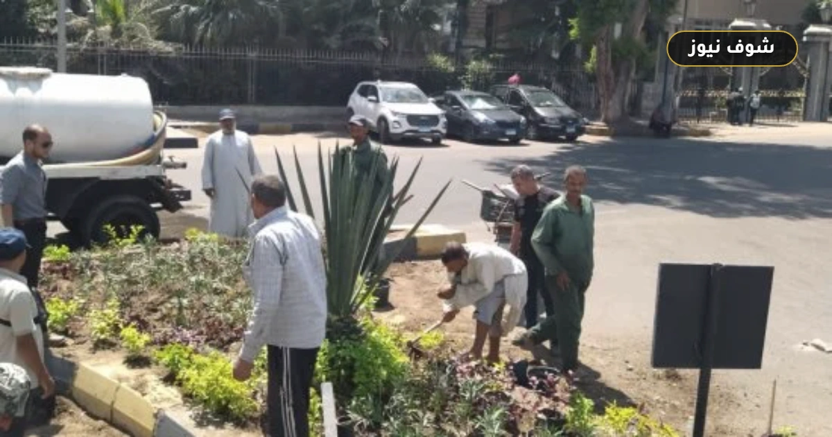 خطة تشجير الجيزة ضمن مبادرة اتحضر للأخضر في البحر الأعظم والدقي والعجوزة 5 خطة تشجير الجيزة ضمن مبادرة اتحضر للأخضر في البحر الأعظم والدقي والعجوزة
