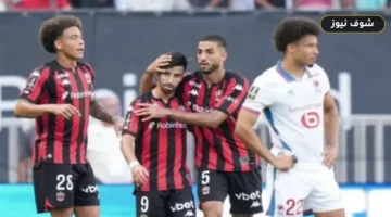 نيس يهزم ليل 2-1 ويحقق فوزه الأول في الدوري الفرنسي بمشاركة كاملة لمحمد عبد المنعم