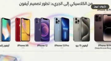 تاريخ ألوان آيفون بالسنوات: كيف تحولت هواتف أبل من الأسود والفضي إلى التيتانيوم والأجهزة القابلة للطي؟