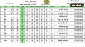 «تنزيل الكشوفات بالرقم الامتحاني».. نتائج الثالث متوسط 2026 الدور الثاني عبر موقع وزارة التربية ونتائجنا (خطوات استخراج الدرجات)