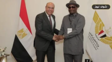 وزير الطيران يلتقي نظيره النيجيري لبحث تعزيز الربط الجوي وتنسيق المواقف في “الإيكاو” خلال معرض العلمين 2026