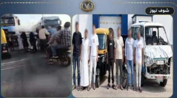 بسبب تلفيات ورشة.. ضبط 6 أشخاص ومتهمين بالسير عكس الاتجاه في الشرقية