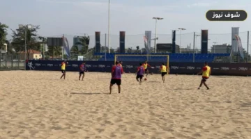 منتخب مصر للشاطئية يختتم تدريباته في لواندا لمواجهة أنجولا بالتصفيات الإفريقية