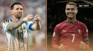مقارنة أرقام ميسي ورونالدو الدولية: تفوق رونالدو في التهديف وميسي في المساهمة والألقاب