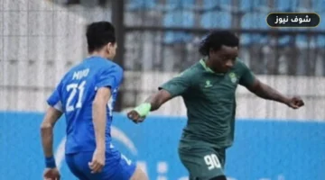 سموحة يتقدم على غزل المحلة بهدف بادجي في الدوري المصري