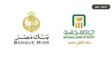 تفاصيل شهادات الادخار في بنك مصر والبنك الأهلي بعائد يصل إلى 66.56%