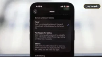 طرق حظر المكالمات المجهولة على iPhone وAndroid بدون تطبيقات